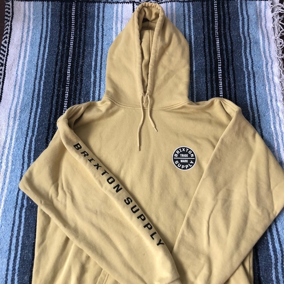BRIXTON Hoodie Size L - Picture 3 of 6